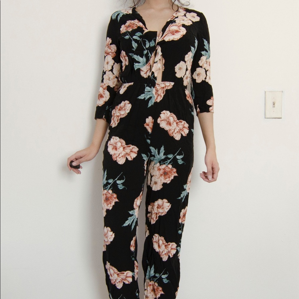 Floral Jumpsuit
